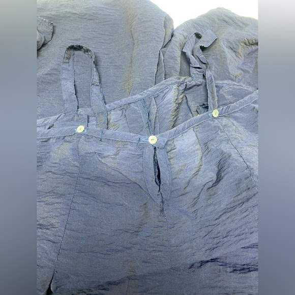 Cut Loose crosshatch crop jumpsuit - Picture 6 of 11